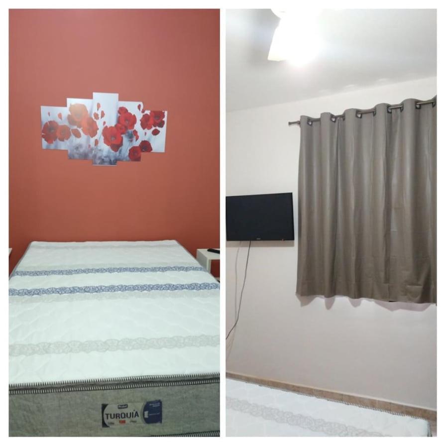 Apartamento 100 Mts Praia Roupa Cama Toalha Banho Wi-Fi 500 Mega Port 24 Hs Сантус Екстер'єр фото