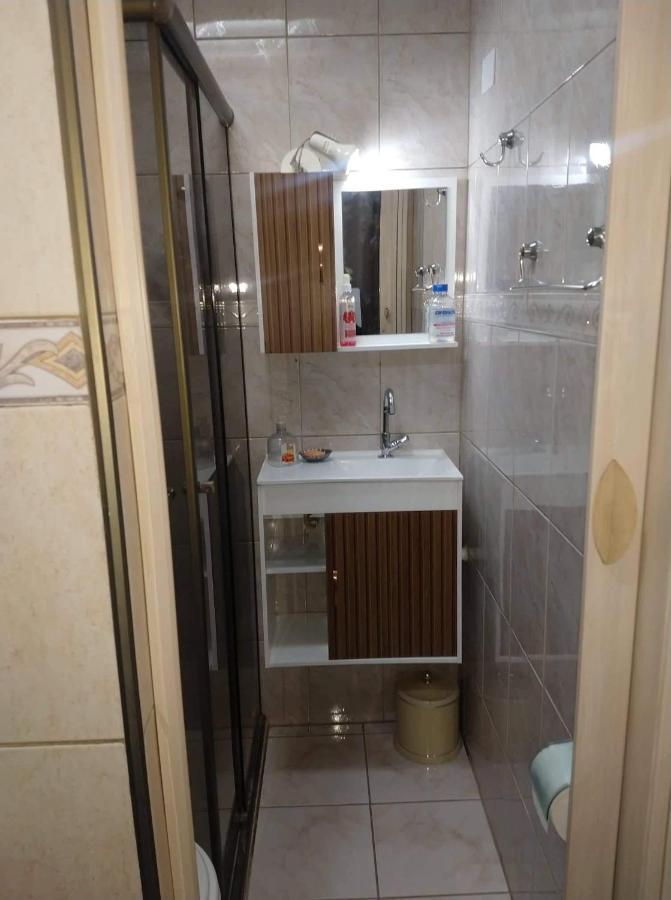 Apartamento 100 Mts Praia Roupa Cama Toalha Banho Wi-Fi 500 Mega Port 24 Hs Сантус Екстер'єр фото
