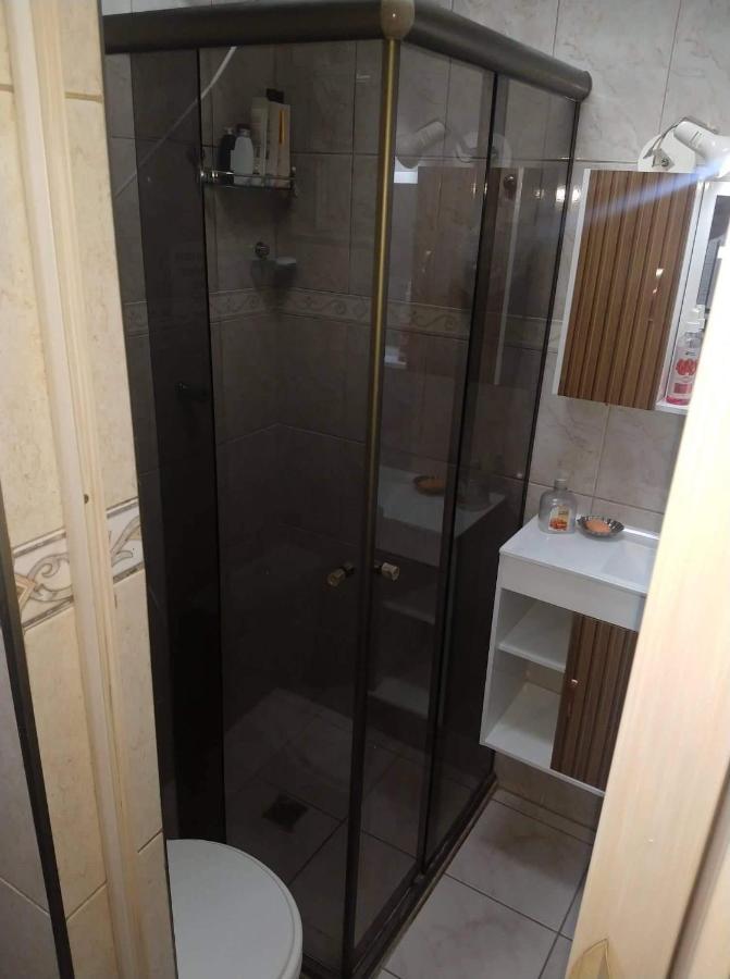 Apartamento 100 Mts Praia Roupa Cama Toalha Banho Wi-Fi 500 Mega Port 24 Hs Сантус Екстер'єр фото