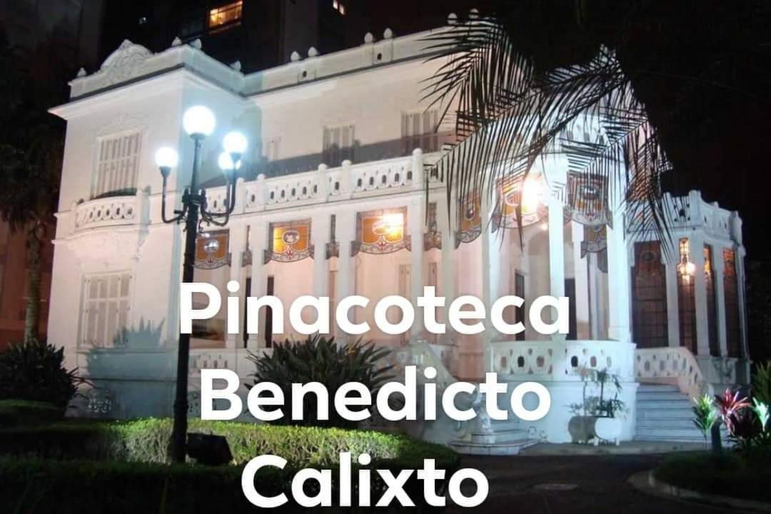 Apartamento 100 Mts Praia Roupa Cama Toalha Banho Wi-Fi 500 Mega Port 24 Hs Сантус Екстер'єр фото