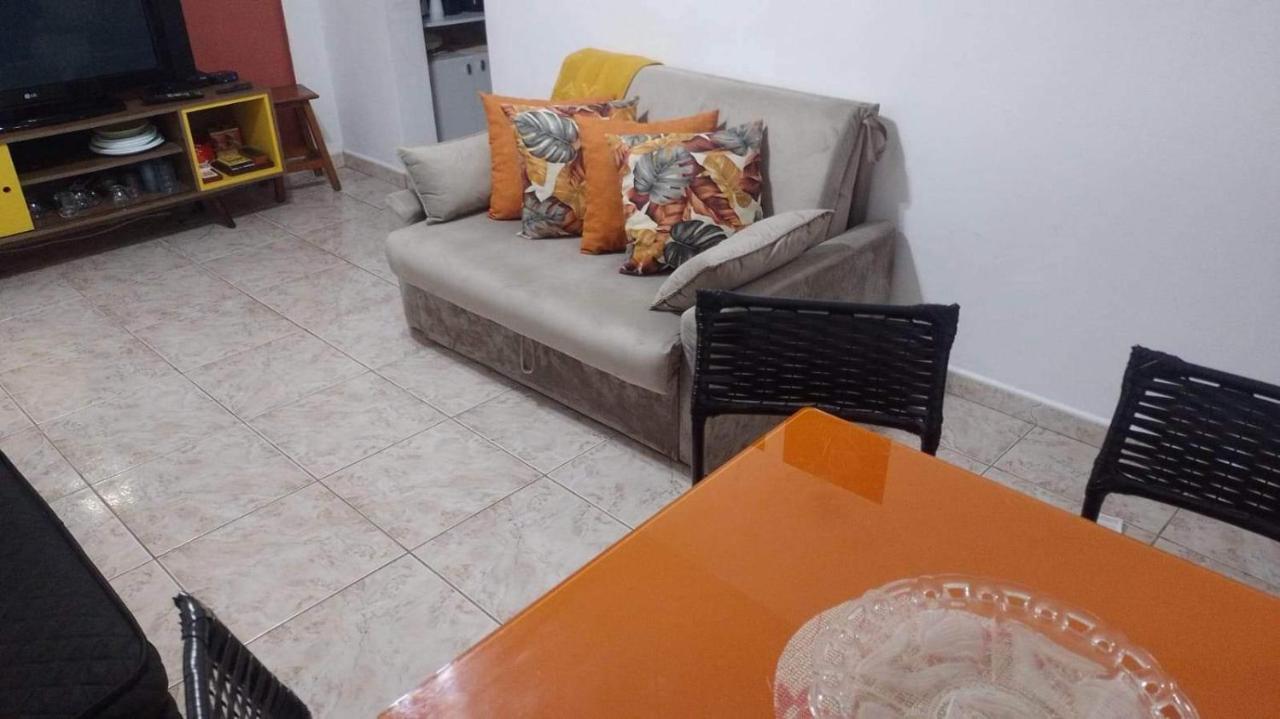 Apartamento 100 Mts Praia Roupa Cama Toalha Banho Wi-Fi 500 Mega Port 24 Hs Сантус Екстер'єр фото