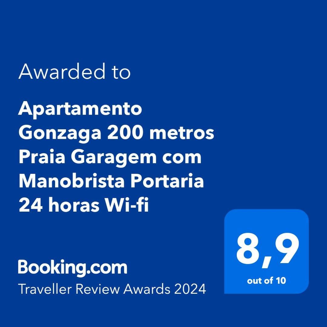 Apartamento 100 Mts Praia Roupa Cama Toalha Banho Wi-Fi 500 Mega Port 24 Hs Сантус Екстер'єр фото